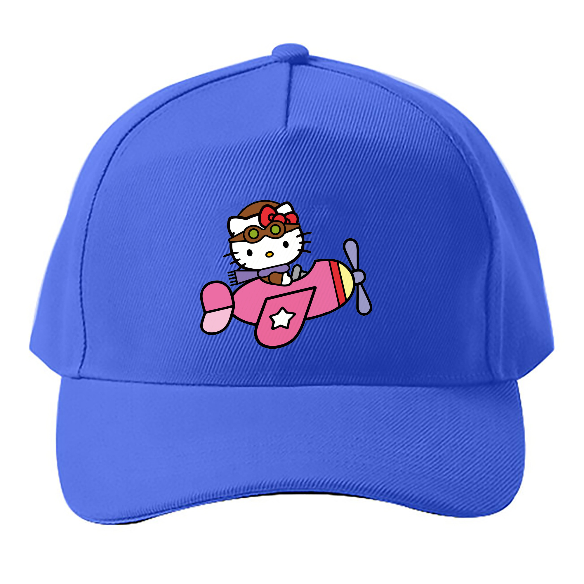 （画像用） Hello Kitty ハローキティ ベースボールキャップ 綿100％ 男女兼用 帽子 スポーツ